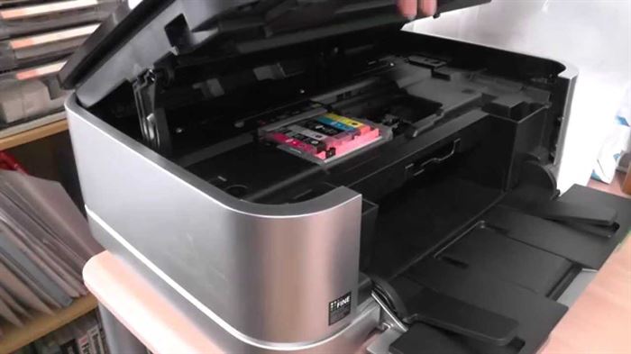 Opening The Compartment Of A Printer - How To Take Ink Out Of A Printer