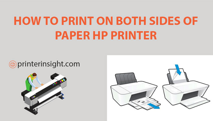 how to print on both sides of paper hp printer