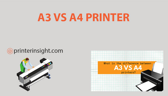 a3 vs a4 printer
