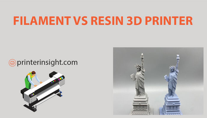 filament vs resin 3d printer