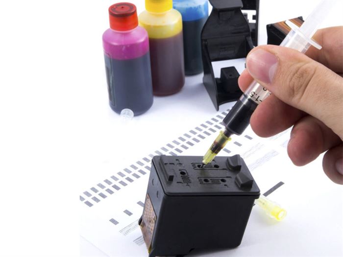 Refilling a printer ink cartridge How To Keep Printer Ink From Drying Out In 2023