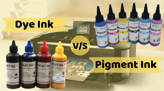 Dye And Pigment Ink For Printers