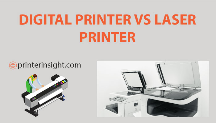 digital printer vs laser printer