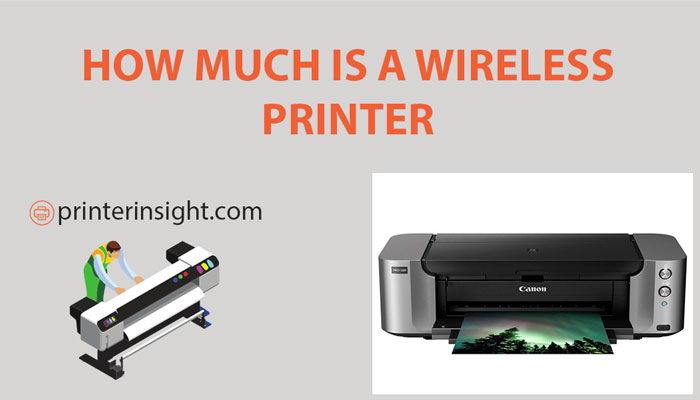 how much is a wireless printer