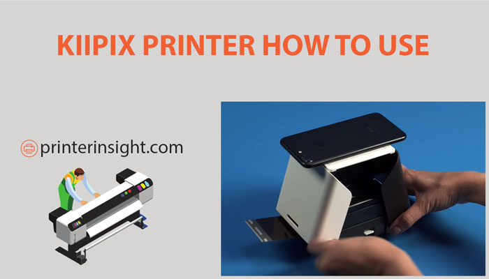 kiipix printer how to use