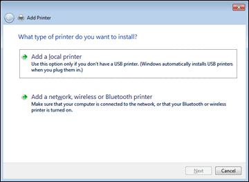 Adding a printer in Windows 7 - How To Set Up Printer Windows 7