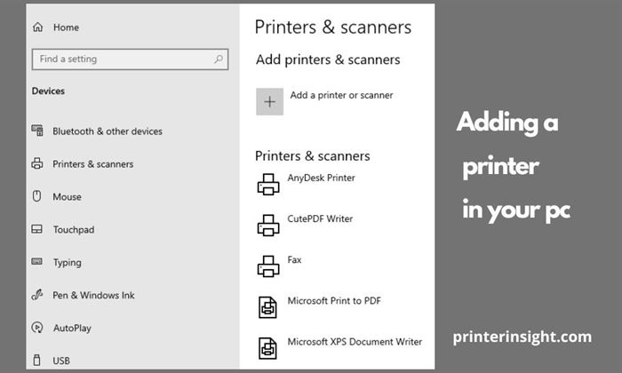 Adding a printer in your PC How Does A Wireless Printer Work With A PC