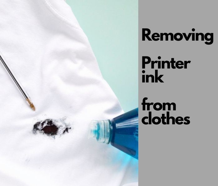 Removing printer ink from clothes - How Do You Get Printer Ink Out Of Clothes 