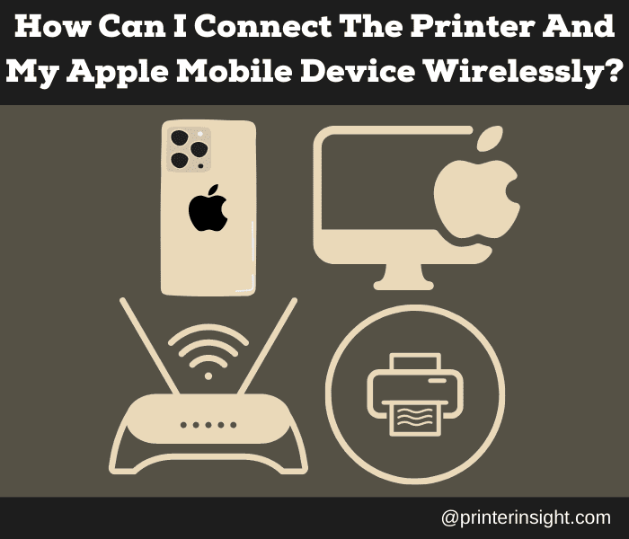 How Can I Connect The Printer And My Apple Mobile Device Wirelessly - How Do I Turn On Airprint On My Brother Printer 