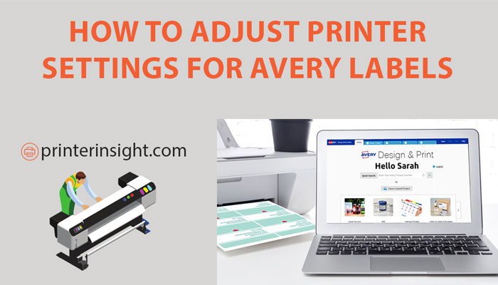 How To Adjust Printer Settings For Avery Labels