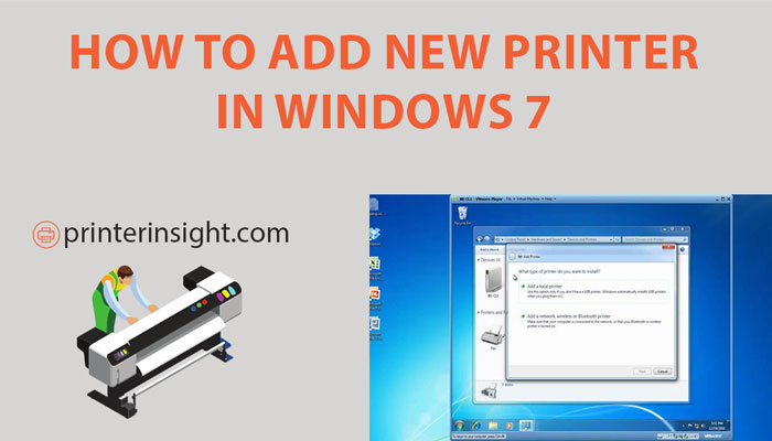 how to add new printer in windows 7