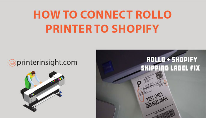 how to connect rollo printer to shopify