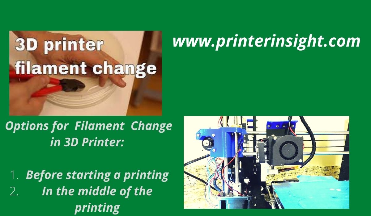 How to change 3D Printer Filament