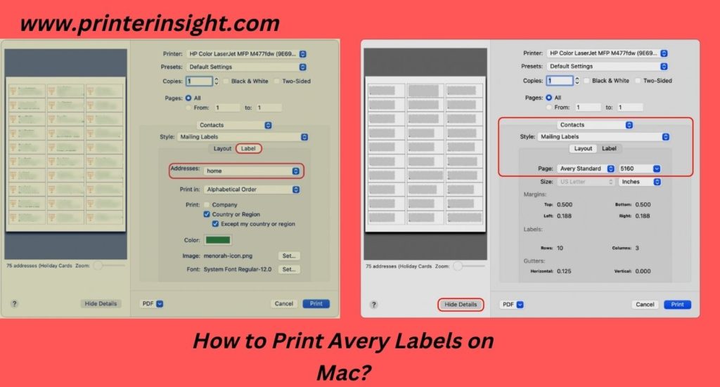 rinting avery Labels on Mac - How to Print Labels on Mac 