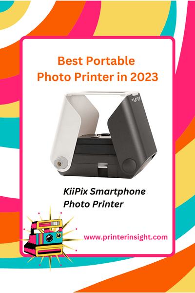 KiiPix Smartphone Photo Printer - Best Portable Photo Printer in 2023