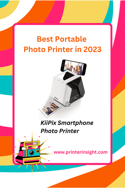 KiiPix Portable Printer Can Print Different Sizes Photos -  Best Portable Photo Printer