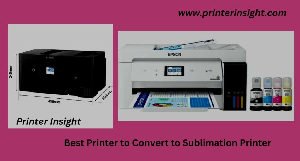 Epson EcoTank-15000- Best Printer to Convert to Sublimation Printer