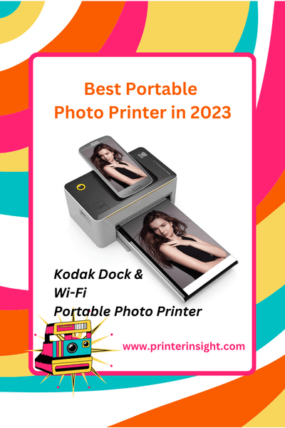  Kodak Has Made Good Quality Portable Photo Printer - Best Portable Photo Printer