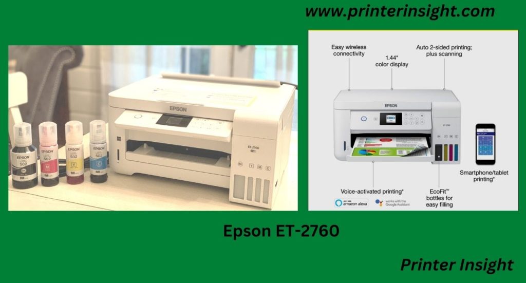 Epson ET-2760- Best T-shirt Sublimation Printer