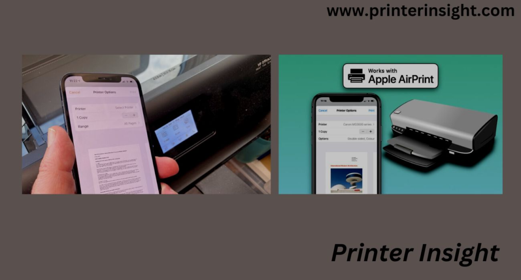 Printing Photo from iPhone via AirPrint
