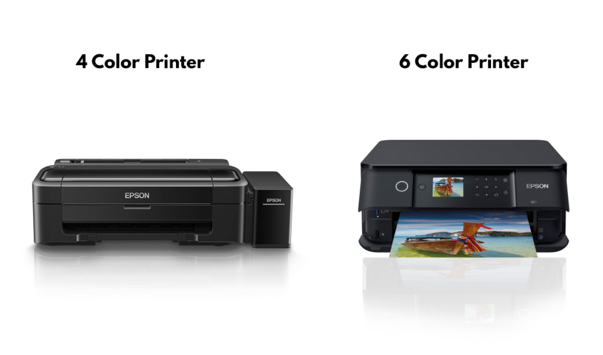 4 color printer vs 6 color