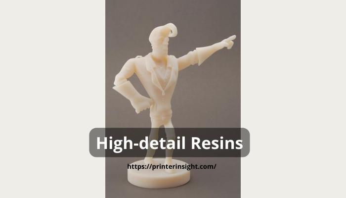 High-detail Resins