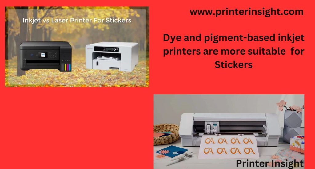 Inkjet vs Laser Printer for Stickers