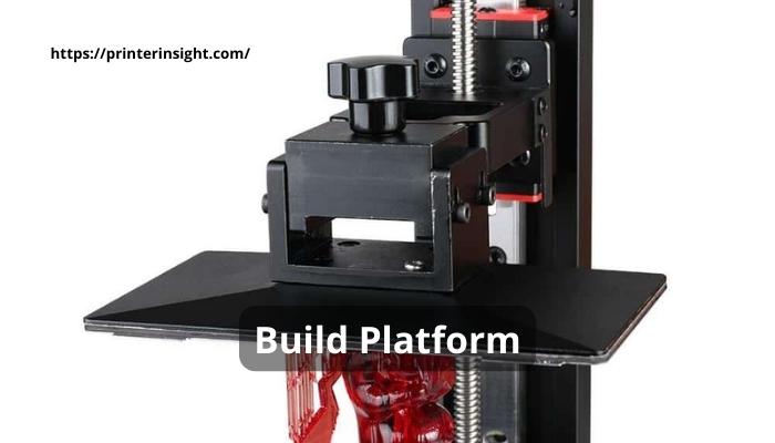 Build Platform - How Does A Resin Printer Work