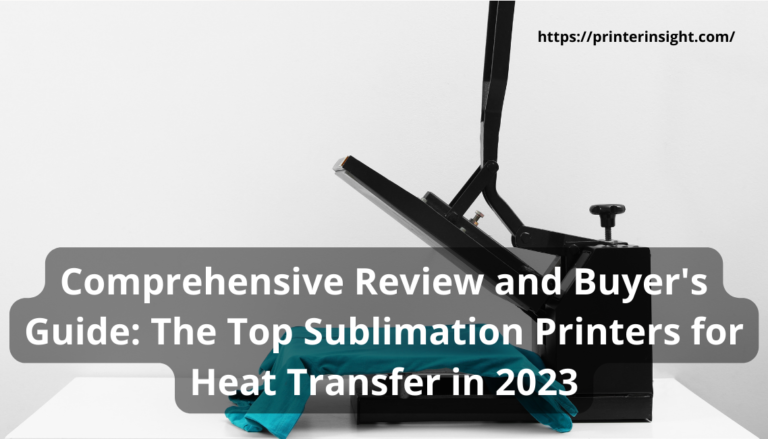 Sublimation Printer for Heat Transfer