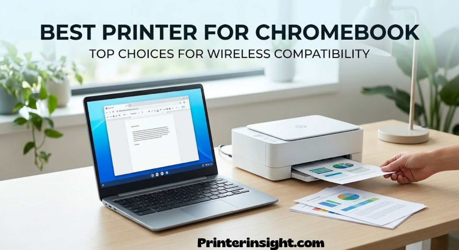 Wireless printer setup that works well with a Chromebook